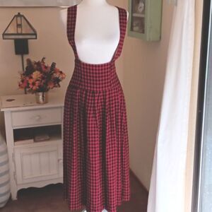 Dennis Goldsmith  Red Plaid Jumper